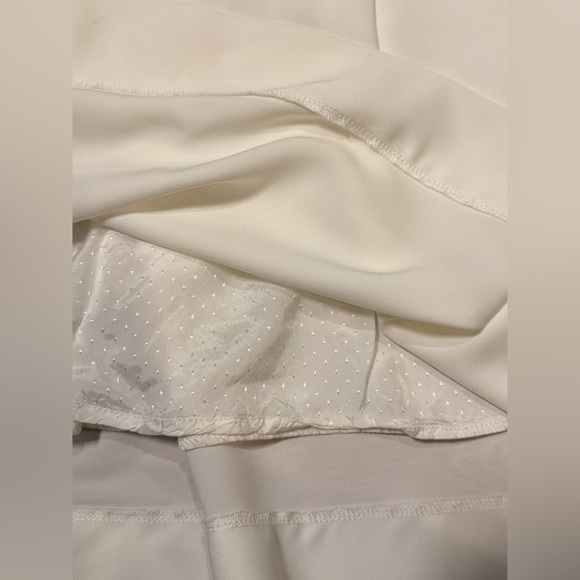 Locker Room High-Waisted White Maxi Skirt with Elastic Waistband Size S/M - Picture 8 of 11